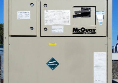 Outdoor McQuay Chilled Water Air Cooling and Conditioning System
